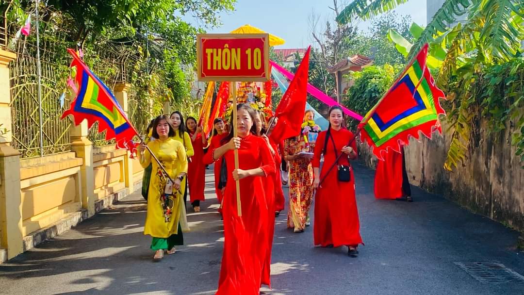 Ngày hội đầu tiên chào mừng lễ kỷ niệm ngày Hai Bà Trưng hội quân tế cờ khởi nghĩa